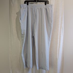 Lane Bryant slacks. Size 22. Periwinkle/grey/blue
